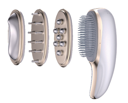 Multifunctional beauty and hair care set with four interchangeable heads, DYM-079, view 3