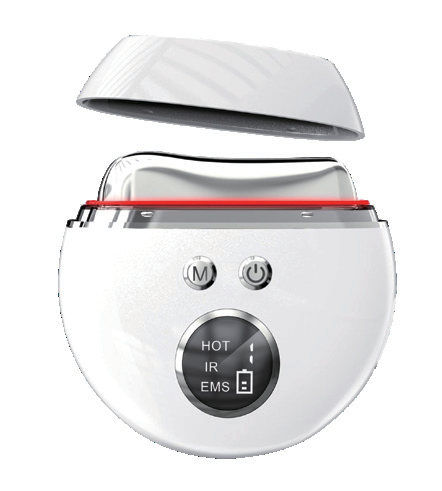 Handheld RF beauty device with EMS microcurrent, DYM-024