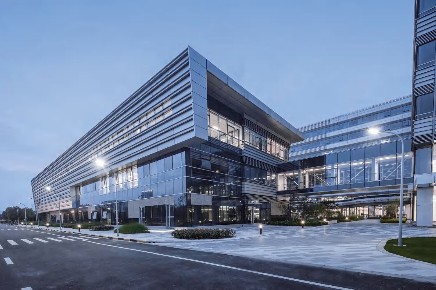 Manufacturing facility exterior
