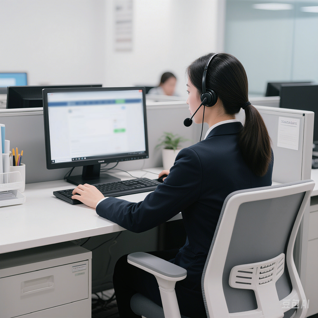 Order desk handling distributor enquiries
