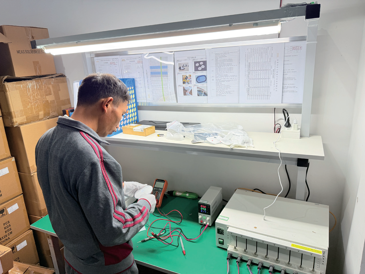 Workshop preparing customized beauty device housings