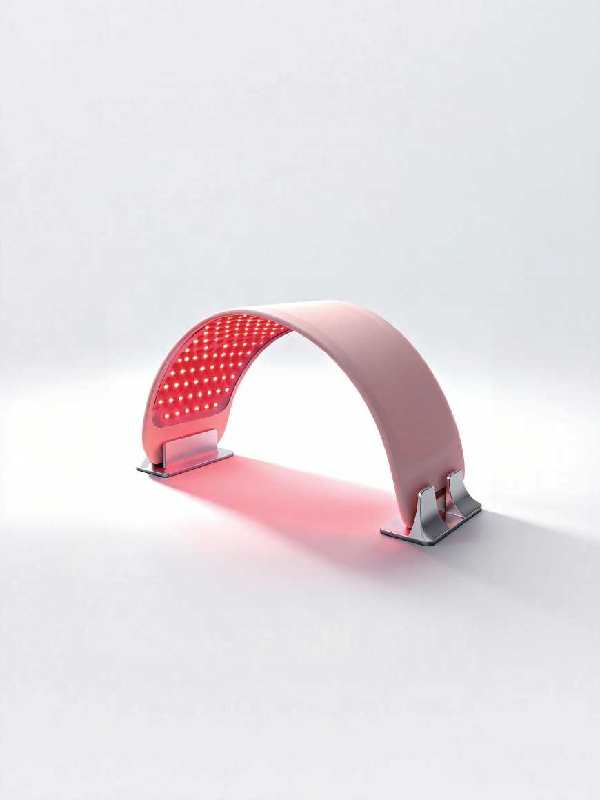 3D LED multi-light therapy face mask, RB-071, view 3